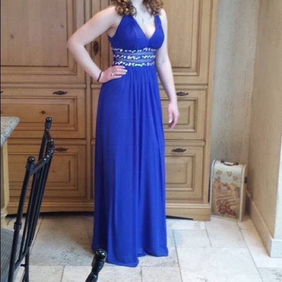 Royal Blue Prom Dress - Picture 1 of 5